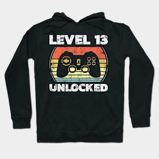 Level 13 Video 13th Birthday Hoodie